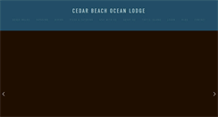 Desktop Screenshot of cedar-beach.com